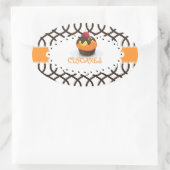 Sticker Ovale PixDezines monaco trellis+cupcake/do-it-yourself c (Sac)