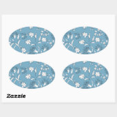 Sticker Ovale plante botanique (Feuille)