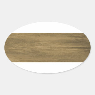 Sticker Ovale plaque de métal sale rivetée d'or