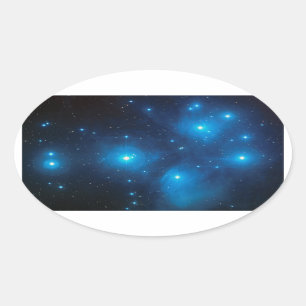 Sticker ovale Pleiades