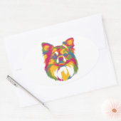 Sticker Ovale Poison parfait pour le Livre de Pet (Enveloppe)