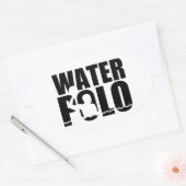 Sticker Ovale Polo d'eau (Enveloppe)