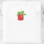 Sticker Ovale Pomme en conserve (Sac)
