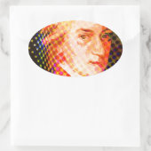 Sticker Ovale Pop Mozart (Sac)