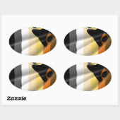 STICKER OVALE PORTEZ FIERTÉ (Feuille)