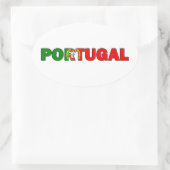 Sticker Ovale Portugal (Sac)