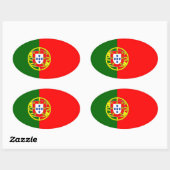 Sticker ovale Portugal* (Feuille)