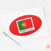 Sticker Ovale Portugal (Enveloppe)