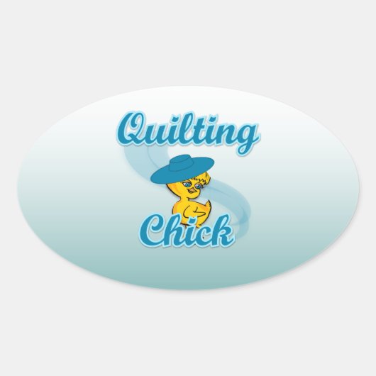 Sticker Ovale Poussette de surface #3 (Devant)