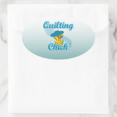 Sticker Ovale Poussette de surface #3 (Sac)