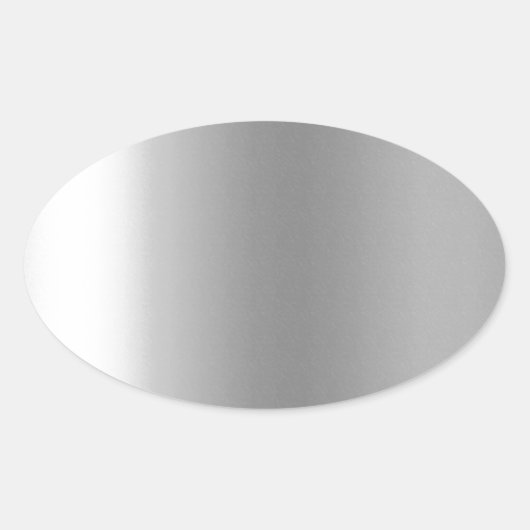 Sticker Ovale Pr103 SILVER GLEAM SHINY BACKGROUNDS (Devant)