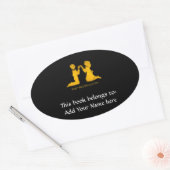 Sticker Ovale Première réconciliation (Enveloppe)