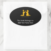 Sticker Ovale Première réconciliation (Sac)