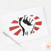 Sticker Ovale Première révolution (Enveloppe)