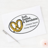Sticker Ovale Pretzel ! (Enveloppe)
