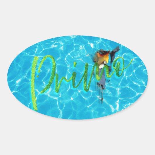 STICKER OVALE PRIMO (Devant)
