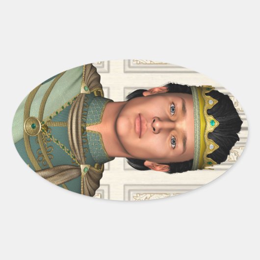 Sticker Ovale Prince (Devant)