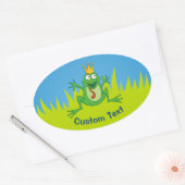 Sticker Ovale Prince Frog (Enveloppe)
