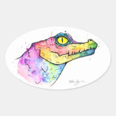 Sticker Ovale Prism Gator (Devant)