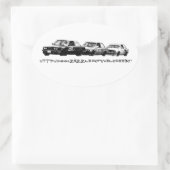 Sticker Ovale Promo VeloceE30 (Sac)