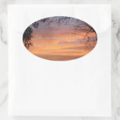 Sticker Ovale Psaume 46:1 Dieu est notre refuge et notre force.. (Sac)