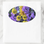 Sticker Ovale Purple Phlox Golden Glow (Sac)