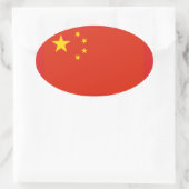 Sticker Ovale QUATRE Chine (RPC) (Sac)