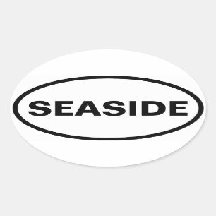 Sticker Ovale QUATRE Côtes