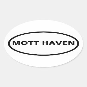 Sticker Ovale QUATRE Haven Mott