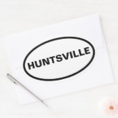 Sticker Ovale QUATRE Huntsville (Enveloppe)