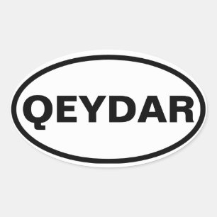 Sticker Ovale QUATRE I [Coeur] Qeydar