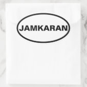 Sticker Ovale QUATRE Jamkaran (Sac)
