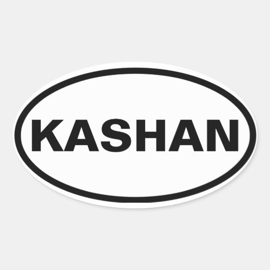 Sticker Ovale QUATRE Kashan (Devant)