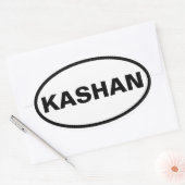 Sticker Ovale QUATRE Kashan (Enveloppe)