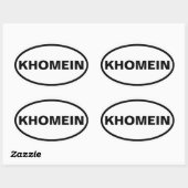 Sticker Ovale QUATRE Khomin (Feuille)