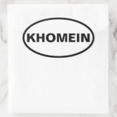 Sticker Ovale QUATRE Khomin (Sac)