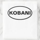 Sticker Ovale QUATRE Kobani (Sac)