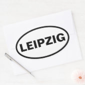 Sticker Ovale QUATRE Leipzig (Enveloppe)
