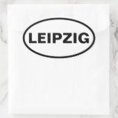 Sticker Ovale QUATRE Leipzig (Sac)