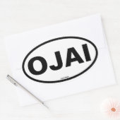 Sticker Ovale QUATRE Ojai (Enveloppe)