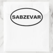 Sticker Ovale QUATRE Sabzevar (Sac)