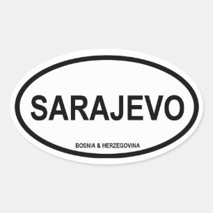 Sticker Ovale QUATRE Sarajevo