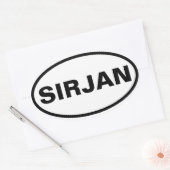 Sticker Ovale QUATRE Sirjan (Enveloppe)