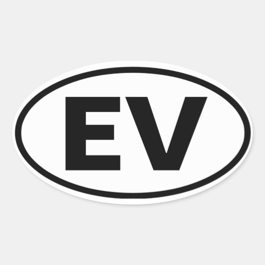 Sticker Ovale QUATRE Vallée Elysienne "EV" (Devant)