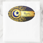 Sticker Ovale Ramadan (Sac)