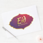 Sticker Ovale Ramadan (Enveloppe)