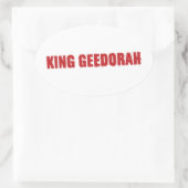 Sticker Ovale rappeur MF Doom (Sac)