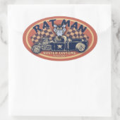 Sticker Ovale Rat Man II-ov (Sac)