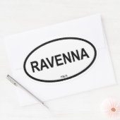 STICKER OVALE RAVENNA (Enveloppe)