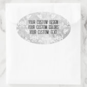 Sticker Ovale Redessinez à partir de zéro ! Créez un design pers (Sac)